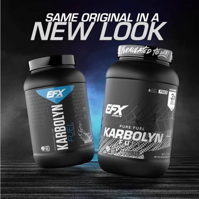 lot 61782 image: EFX Sports Karbolyn Fuel  Fast-Absorbing Carbohydrate Powder  Carb Load, Sustained Energy, Quick Recovery  Stimulant Free  36 Servings - Unflavored. EXPIRES 2027 - Retail $50