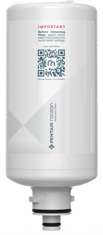 lot 26165 image: Pentair Rocean Reservoir Replacement Filter Cartridge for Rocean Countertop Tap Water Filter System - Retail $40