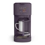 bella VersaBrew 2-in-1 Coffee Maker Plum: 14 oz Drip, Electric, Ground Coffee & Pods, Basket Filter, Purple - Retail: $100