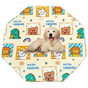lot 308 image: Dog Playpen Urine Pad Dog Pee Pads Puppy Pads 2 Pcs, PLAYPEN NOT Included Reusable Puppy Training Mat,Large Pet Pee Mats,Waterproof Pet Mats for Dogs Bed Mat,Super Absorbing Whelping