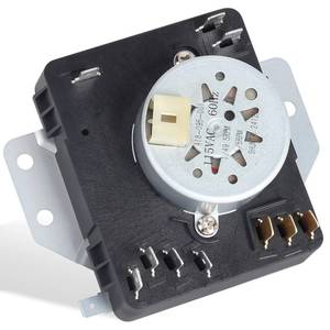lot 320 image: W10185992 Dryer Timer Compatible with Whirlpool, Maytag MEDC465HW0, WED5000DW2, MEDC465HW0, WPW10185992 Dryer Timer Replacement 418-095-20-B5, PS11749833, 115V 60Hz, OEM Quality, 2-Year Warranty - Retail $30