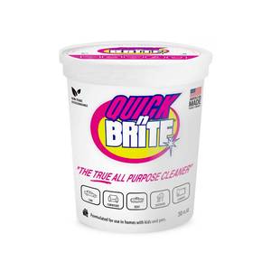 lot 358 image: Quick n Brite All Purpose Cleaning Paste, True All Purpose Cleaner, Concentrated, 30 oz - Retail $20
