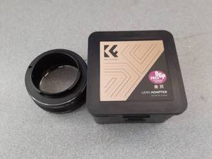lot 369 image: K&F Concept Lens Adapter with Case - Retail $15