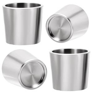 lot 388 image: Peak Bowl Titanium Inserts (4-Pack) - Recessed Bottom Design Compatible with Enhanced Vapor Per for mance - Retail $20