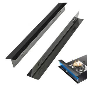 lot 404 image: 2 Pack Stove Gap Covers,Stove Gap Covers Stainless Steel,Gap Filler for Stove and Counter,Heat Resistant Oven Gap Filler,Adjustable Length 13.8 to 27.5 (T Shape)