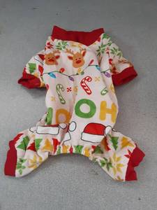 lot 449 image: Size Small Christmas Dog Outfit  - Retail $0
