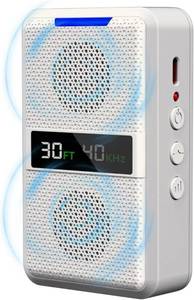 lot 480 image: HUHUWOW Type-C Rechargeable Anti Barking Device for Dogs, Adjustable Frequency & 30 FT Range Dog Barking Silencer