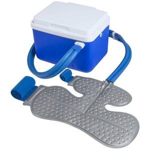 lot 4307 image: Ice Machine for Shoulder After Surgery, Shoulder Rotator Cuff Cold Therapy Machine Compression Pad Cryotherapy Machine for Post-Surgery Care, Ice Therapy System for Knee, Elbow, Joint (6-Quart) - Retail $180