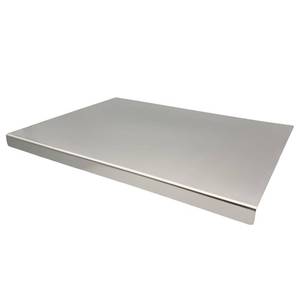 lot 4379 image: Stainless Steel Cutting Boards for Kitchen,Baking Board,Pastry Board,kneading Panel - Suitable for Cutting Vegetables, Fruits, Meat,bread - Easy To Clean and Store (60x40cm23.6x15.7in) - Retail $46