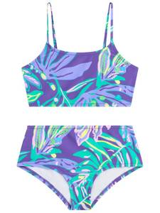 lot 4403 image: Kanu Surf Girls, Tammy Beach Sport Square Sun Bikini 2-Piece Swimsuit, Tammy Purple, 10 - Retail $21