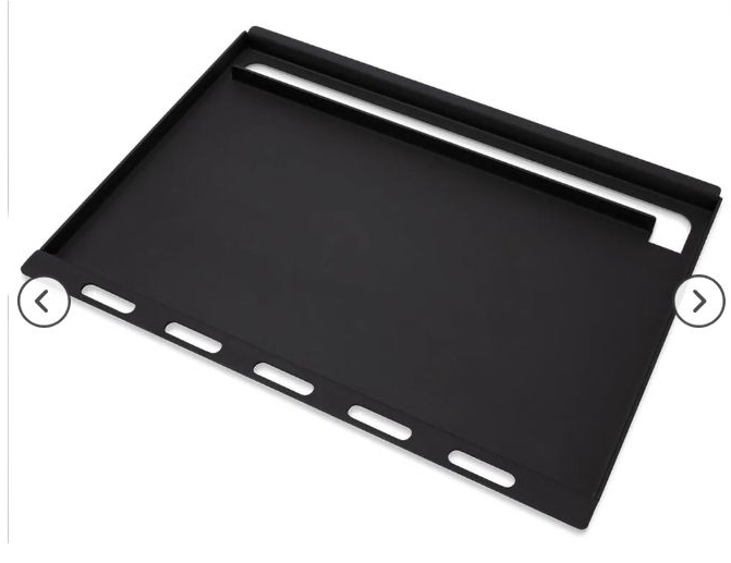 lot 1150 image: 6787 Spirit 300 Full Size Griddle Insert for Weber Spirit I & II 300 Series Grill Accessories Spirit E-310 E-320 E-330 S-310 SP-310, Spirit 2 E310 S-310 Flat Top Griddle, Carbon Steel for 7638 7639 - Retail $270