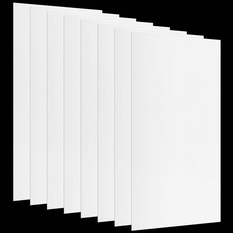 lot 1188 image: Pushglossy 8 Pack 23.75 x 47.75 x 0.2 Fluorescent Light Covers Classroom Office Diffuser Panels for 2x4ft Drop Ceiling Light Fixture Polycarbonate Replacement Cover for Hospital Home (Milky White) - Retail $116