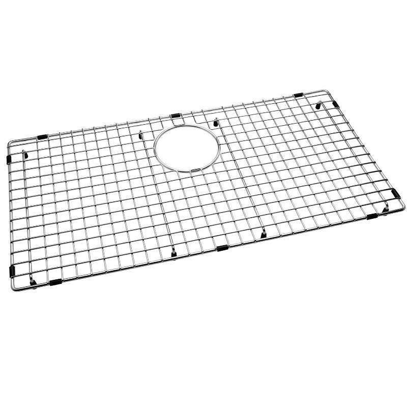 lot 1081 image: Serene Valley Sink Bottom Grid 28-38 x 14-316, Rear Drain with Corner Radius 38, Sink Protector NDG2915R - Retail $54
