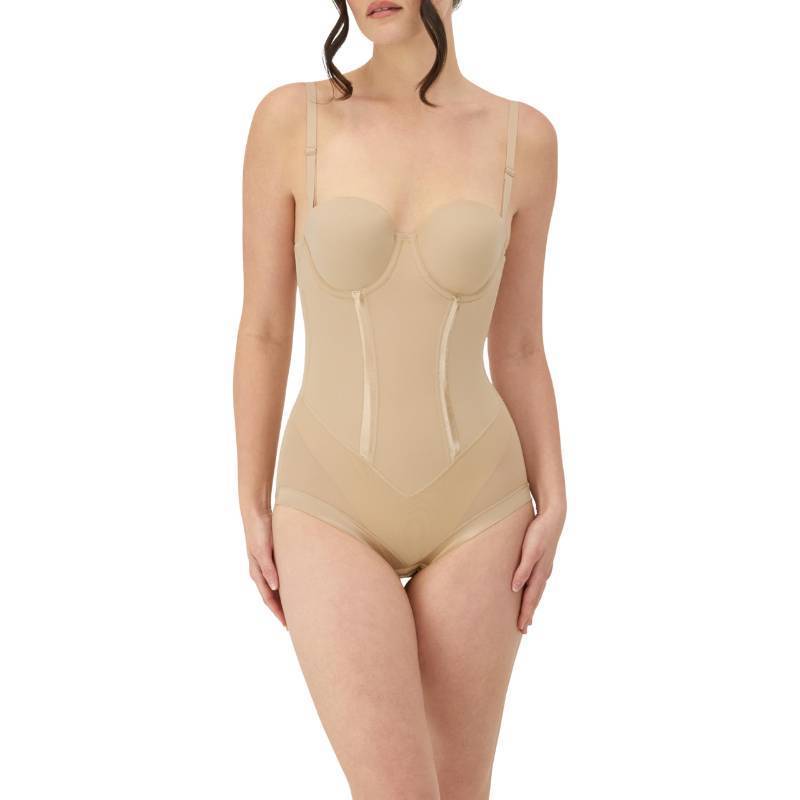 lot 2139 image: Maidenform Womens Body Shaper With Built-In Bra &amp Anti-Static Fajas Shapewear FL1256, 40C - Retail $68