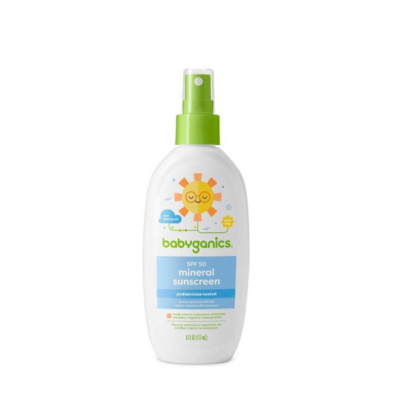 lot 2175 image: BABYGANICS SPF 50 Plus SUNSCREEN  SPRAY