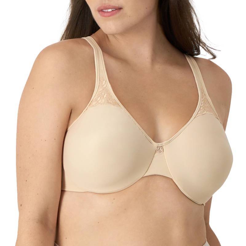 lot 2121 image: Bali womens Passion For Comfort Minimizer Underwire Bra, Soft Taupe, 44C&nbsp