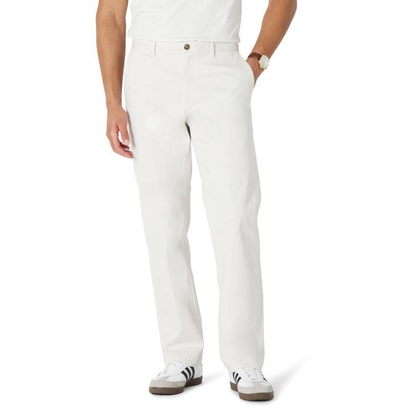 lot 2018 image: Amazon Essentials Mens Relaxed-Fit Cotton Chino Pant, Stone, 36Wx32L - Retail $25