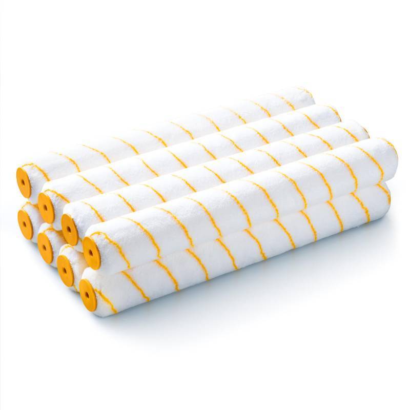 lot 2002 image: VOOMEY 18 Paint Roller Cover, Microfiber Paint Roller Cover, Quickly Covers Large Surfaces Such as Ceilings, Walls, Etc (Pack of 8,12 Nap) - Retail $40