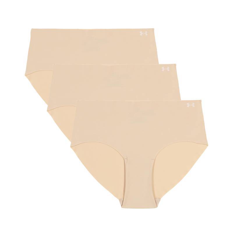 lot 2076 image: Under Armour Seamless Hipster - 3 PK Solid Hue 500 SM - Retail $29