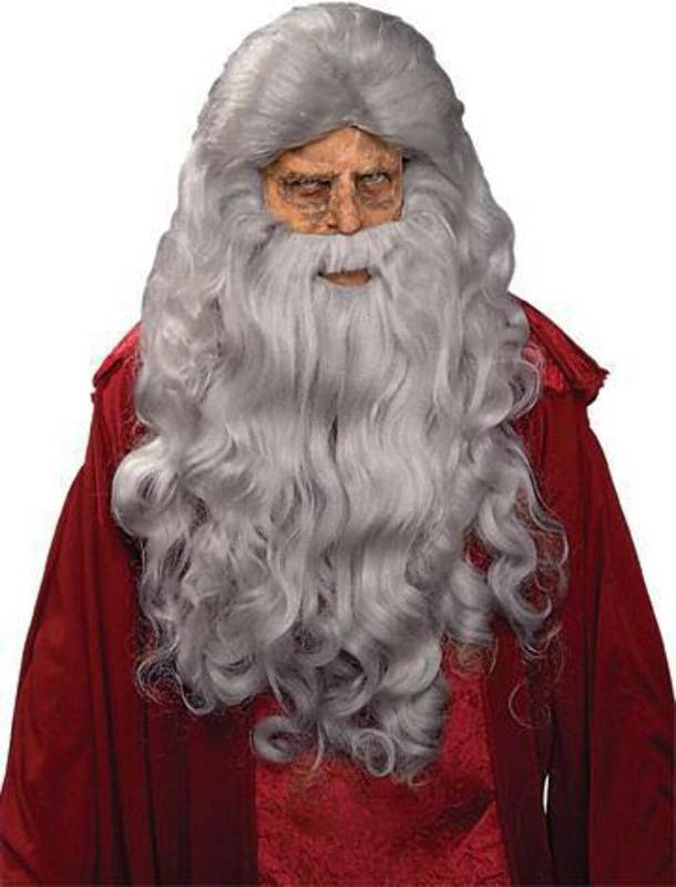 lot 2089 image: Rubies Moses Beard &amp Wig Set for Adults, Mens No Size Gray&nbsp
