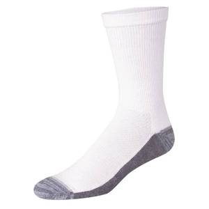 lot 4452 image: Cushioned Crew Socks With X-Temp, Moisture-Wicking Crew Socks, 12-Pair Pack, Shoe Sizes 12-14 - Retail $20