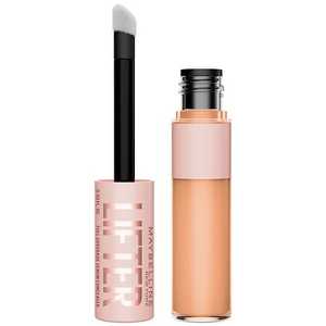 lot 4455 image: Maybelline Lifter Full Coverage Serum Concealer with Peptides & Caffeine - 50 - 0.33 fl oz Noncomedogenic, Vegan, Eyes & Face Application - Retail $15