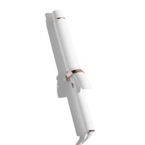 lot 4478 image: T3 SinglePass Curl X Extra-Long Barrel Curling Iron with 9 Heat Settings and Ceramic Barrel for Fast Styling and Lasting Results on All Hair Types - Retail $160