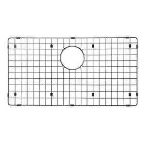 lot 2012 image: Starstar Sinks Protector Matte Black 304 Stainless Steel Kitchen Sink Bottom Grid, Rack (29 L x 16 W) - Retail $88