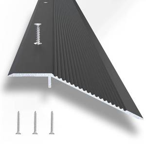 lot 2036 image: NEICAGNE Floor Transition Strip, Aluminum Transition Strips for Doorway Door Threshold Strip Carpet Transition Strip Threshold Ramps for Doorways with 3M Adhesive Backing and Screws - Retail $33