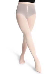 lot 2051 image: Capezio Womens Ultra Soft Transition Tight Versatile Footed or Footless Design, Moisture Wicking, Seamless Comfort for Dancers and Active Wear, SmallMedium, Ballet Pink&nbsp