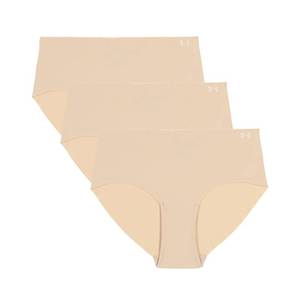 lot 2076 image: Under Armour Seamless Hipster - 3 PK Solid Hue 500 SM - Retail $29