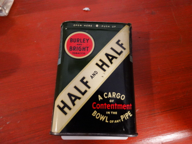 lot 14654 image: Burley and bright tabacoo half and half.