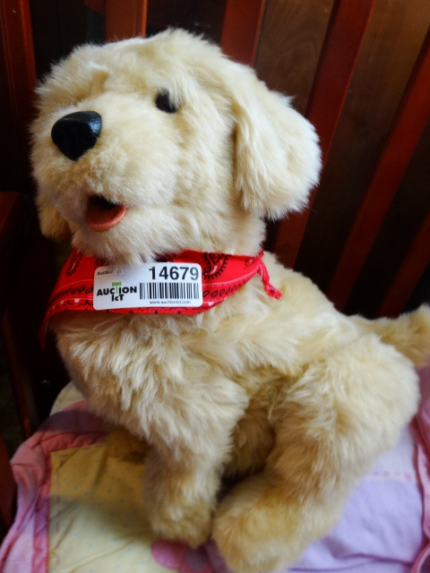 lot 14679 image: Joy for all ageless innovation companion pets, Golden pup.