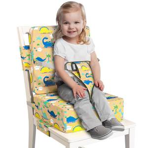 lot 1034 image: Booster Seat for Dining Table, Toddler Booster Seat for Dining Table with Safety Buckles, Anti-Scratch Easy Cleaning Toddler Seat for Table - Retail $30