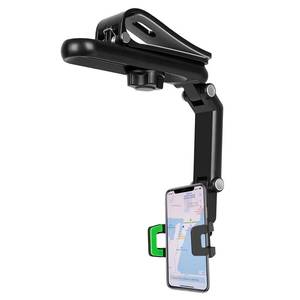 lot 1049 image: Pleoos Sun Visor Car Phone Holder, 360° Rearview Phone Holder for Car Sun Visor, Retractable Car Phone Mount Compatible with iPhoneAndroidSamsung&nbsp