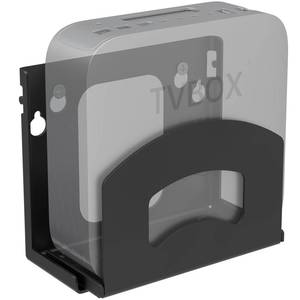 lot 1135 image: IRONDIY Cable Box Mount,Adjustable Wall Mount Holder for Small and Narrow Devices Like Cable Boxes,DVD Players,Modems,Streaming Media Devices and Other Media Players&nbsp