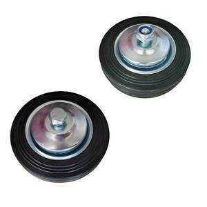 lot 1172 image: Petrirufun Griddle Accessories for Blackstone 22 28 and 36 Griddles Wheels Replacement, 4 Inches Wheels Griddle Replacement Parts for Blackstone Griddles, 2PCS&nbsp