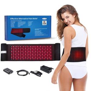 lot 1176 image: 2020 New LED Red Light Near Infrared Light Therapy Devices Large Pads Wearable Wrap for Pain Relief Belt FDA Cleared Device - Retail $140