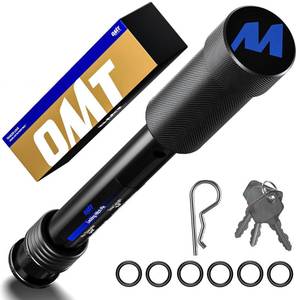 lot 1187 image: Orion Motor Tech Locking Hitch Pin, Fits 2 Receiver with 58 Diameter Hitch Pin Lock, Anti-Theft Steel Hitch Pin Lock with Key for Class III IV Hitches, Anti-Rattle Trailer Hitch Pin with O-Rings&nbsp