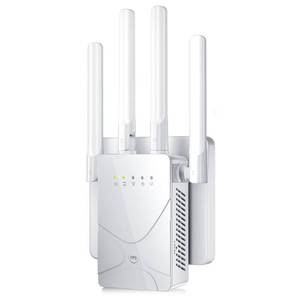 lot 1209 image: 2026 Fastest WiFi Extender, WiFi Repeater, WiFi Booster, Covers Up to 15k Sq.ft and 68 Devices, Internet Booster - with Ethernet Port, Easy Setup, Home Wireless Signal Booster - Retail $70