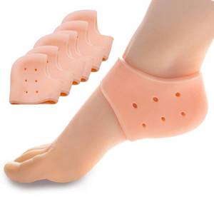 lot 1259 image: Heel Cups for Heel Pain, Sumiwish 6 PCS Thick Heel Support for Plantar Fasciitis, Silicone Heel Protector Pads, Heel Cushion for Bone Spur and Heel Spur Pain Relief, Cracked Heels
