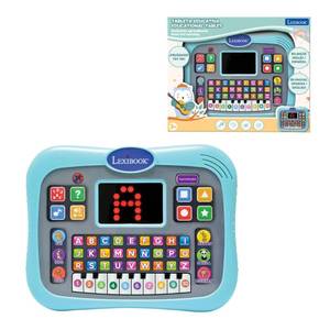lot 1298 image: Lexibook, Educational Tablet, Bilingual EnglishSpanish, Talking Tablet with Screen to Learn The Alphabet, Numbers and Animals, Piano and Interactive Quiz Modes, Blue, JCPAD007i2 - Retail $33