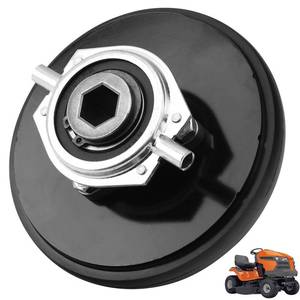 lot 1299 image: 532437281 Friction Wheel Subassembl Weed Eater Compatible with Husqvarna Lawn Mowers WELRV1 WE261 - Retail $46