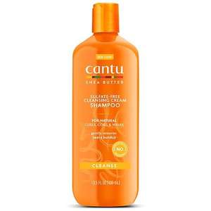 lot 118 image: Cantu Shea Butter Hair Cleansing Cream Shampoo - 13.5 fl oz Vegan, Sulfate-Free, Coconut Scent, Daily Use - Retail $11