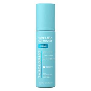 lot 119 image: Tanologist Medium Self Tan Mousse, Tinted Self-Tanning Mousse, Streak-Free, Natural Glow, No Fake Tan Smell Or Orange Tone, Long Lasting, Clean Ingredients, Vegan, 6.76 fl. oz200 ml Bottle - Retail $16