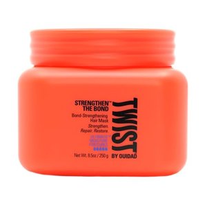 lot 121 image: Twist Strengthen the Bond Moisturizing Strengthening & Split End Repair Hair Mask with Black Castor Oil & Mango Seed Butter  8.4 oz - Retail $31