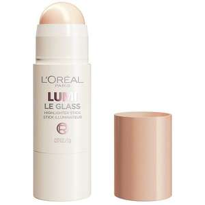 lot 137 image: LOreal Paris Lumi Le Glass Highlighter Stick - 610 Glassy Pearl Eclat - 0.25oz Brightening Makeup Stick - Retail $20
