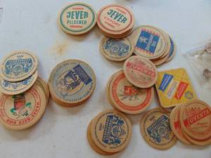 lot 4868 image: Selection of Vintage - Coasters