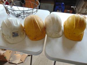 lot 4920 image: Selection of 4 hardhats
