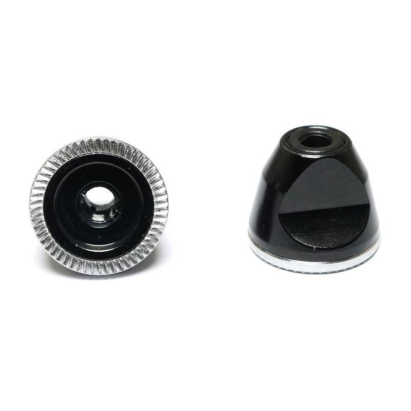 lot 35878 image: Pro Bamboo Kitchen 2pcs Bicycle Quick Release Lever Nut M5 Screw Non-Slip Nut Mountain Bike Quick Release Shaft All Aluminum Alloy Nut for Fixed Gear Road Bike Modified Parts - Retail $8